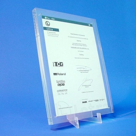 Tombstone Plexiglas A4 Avec Socle