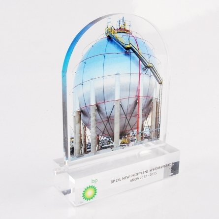 Tropheé plexiglas BP