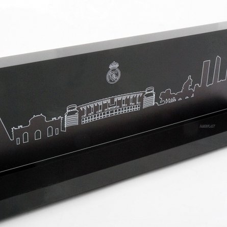 Trophée plexiglas REAL MADRID