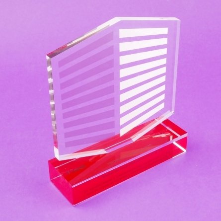 Tropheé plexiglas SAREB