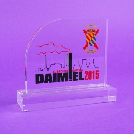 Tropheé plexiglas GAMMA DAIMIEL