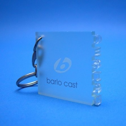 Porte Clés plexiglas BARLO CAST