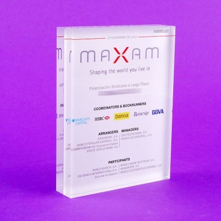 Tombstone Plexiglas MAXAM