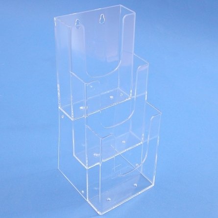 Porte Brochures 1/3 A4 Vertical (3 NIVEAUX)