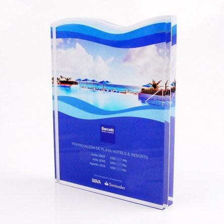 Tombstone Plexiglas BARCELO HOTELS