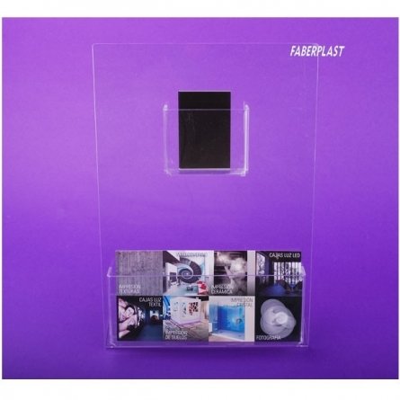PORTE BROCHURES PLEXIGLAS ANNE