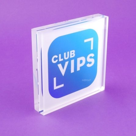 Tombstone Trophée Plexiglas VIPS