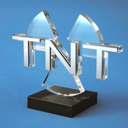 Trophée plexiglas TNT