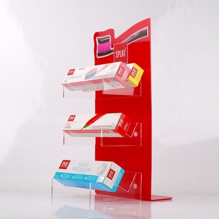 Pr&eacute;sentoir Plexiglas Dentifrice Splat