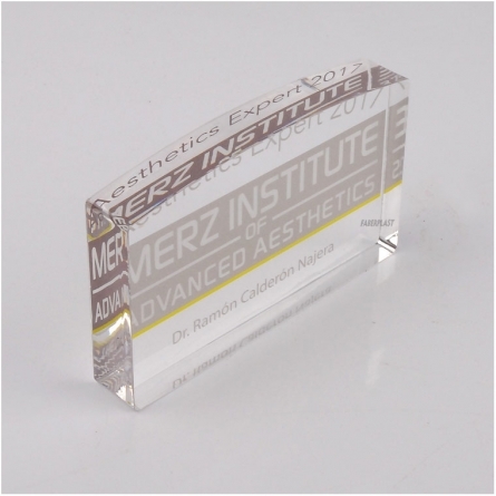 Bloc Plexiglas Merz 2017