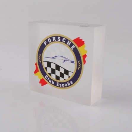 Bloc Plexiglas Club Porsche 