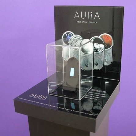 Vitrine en plexiglas AURA