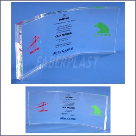 Bloc Plexiglas Caja Madrid-mapfre