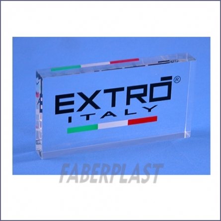 Bloc Plexiglas Extro Italy