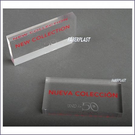 Bloc de Plexiglas Unode50