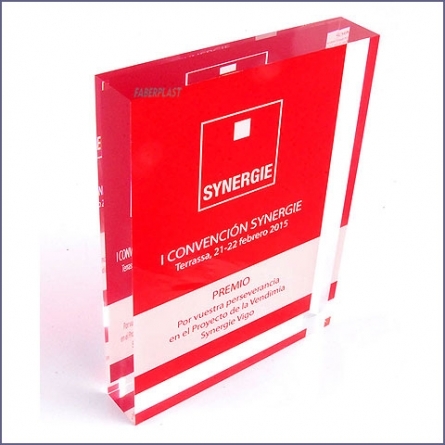 Bloc Plexiglas Synerige