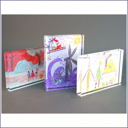 Bloc Plexiglas Aldeas Infantiles