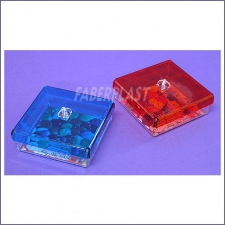 Bo&icirc;te Plexiglas Cadeau Navidad