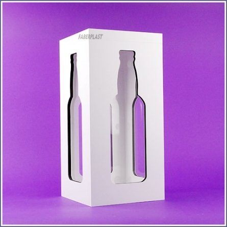 Boîte Plexiglas Bouteille Silhouette