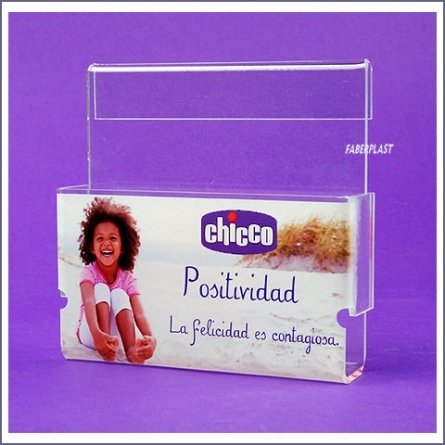 Porte Brochures Plexiglas Chicco