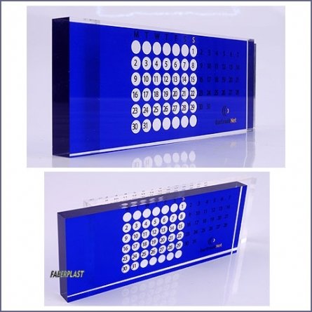 Calendrier Plexiglas Eurtrade