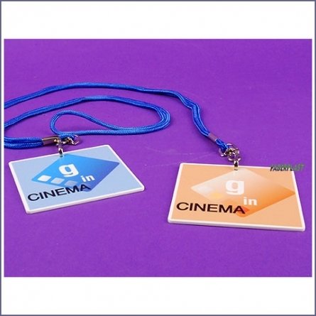 Badge Plexiglas G In Cinema