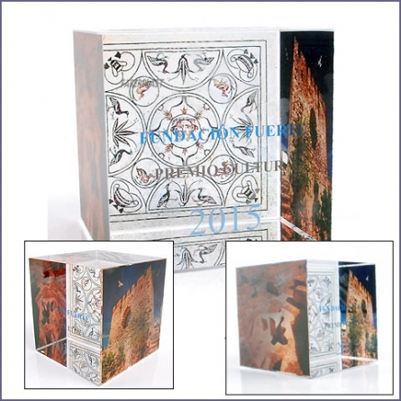 Cube Plexiglas Impression Digitale Marbella