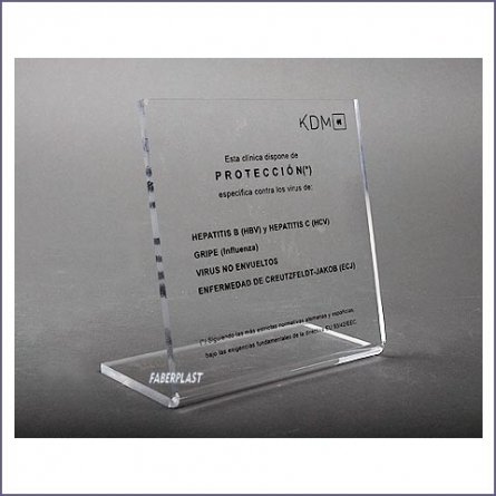 Display Plexiglas Kdm
