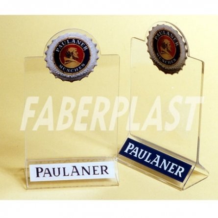 Porte Menu Plexiglas Paulaner
