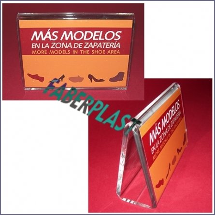 Display Méthacrylate Zapateria