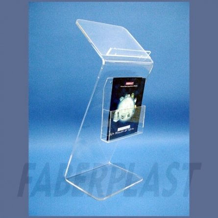 Portebrochures Plexiglass Sur Pied Z
