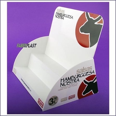 Présentoir Plexiglas Hamburguer Nostra