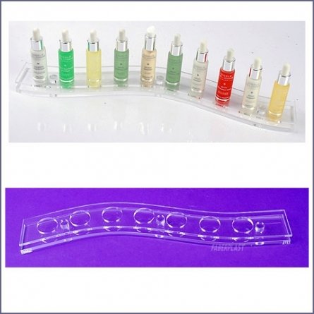 Présentoir Plexiglas Cosm&eacute;tique Gisele Delorme