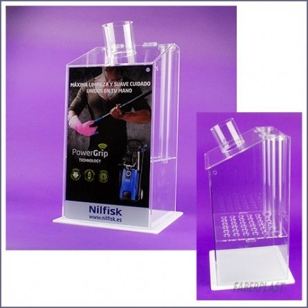 Présentoir Plexiglas Aspirateur Nilfisk