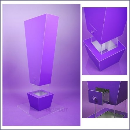 Présentoir Plexiglas Yahoo 