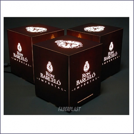 Lampe Plexiglas Ron Barceló