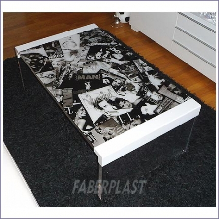 Table de Centre Plexiglas Press