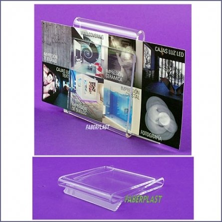 Porte Visuel Plexiglas Pour Linéaire