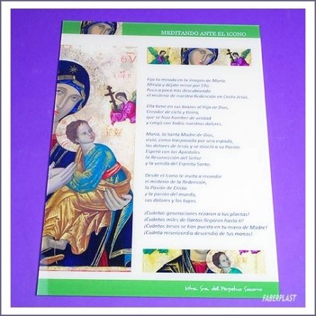 Plaque Plexiglas église