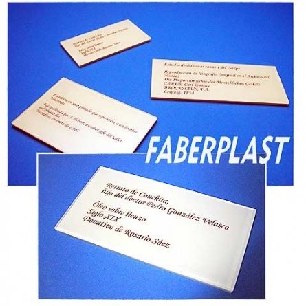 Plaque Plexiglas Palacio Real de Madrid