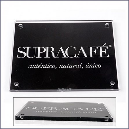 Plaque Plexiglas Supracafe
