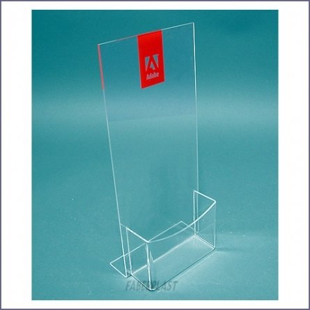Portebrochures Plexiglas Adobe