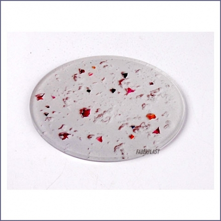 Sous Verres Plexiglas Circulaire Imprimée