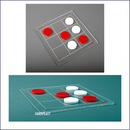 Morpion Plexiglas ( Pmma - Methacrylate ) P.e.
