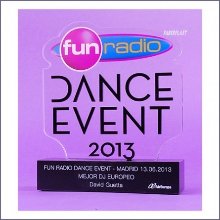 Tropheé Plexiglas Fun Radio