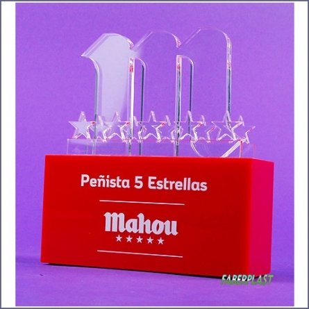 Tropheé Plexiglas Mahou