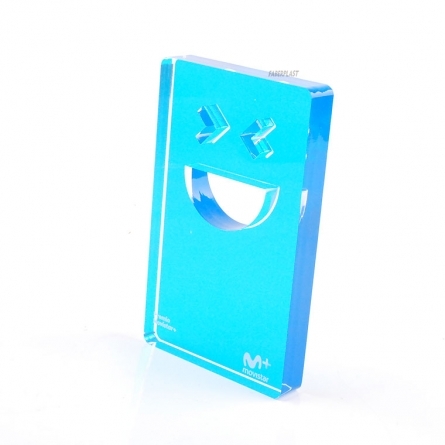 Trophée plexiglas MOVISTAR