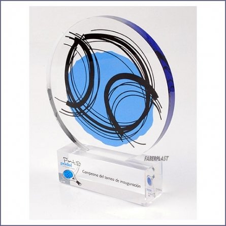 Trophee Methacrylate Padel Pinto