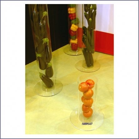 Cylindres Transparent Plexiglas