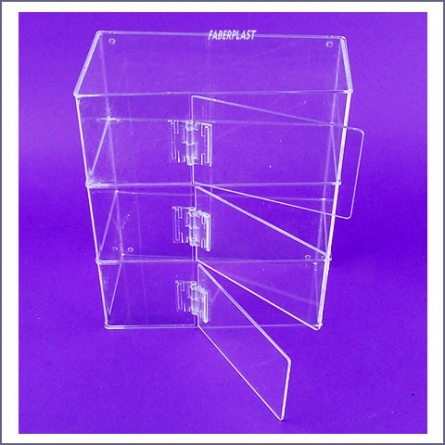 Vitrine Plexiglas 3 Trous